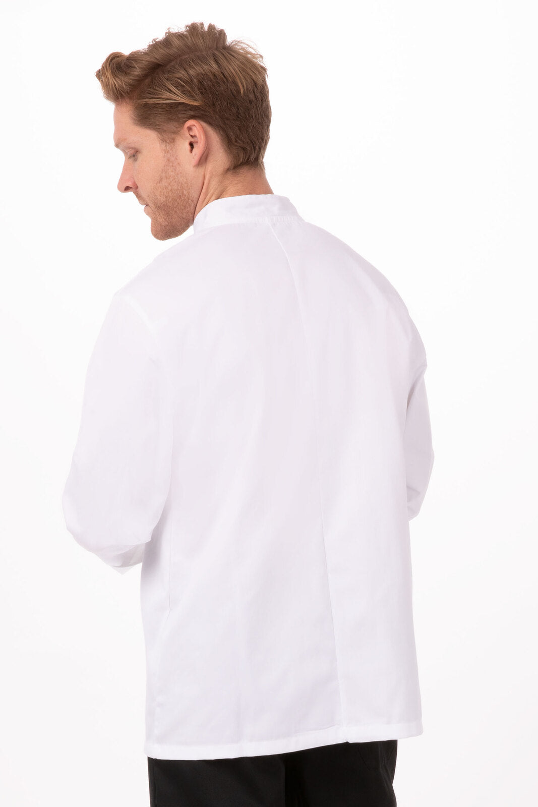 Chef Works Bordeaux Men's Chef Jacket - White