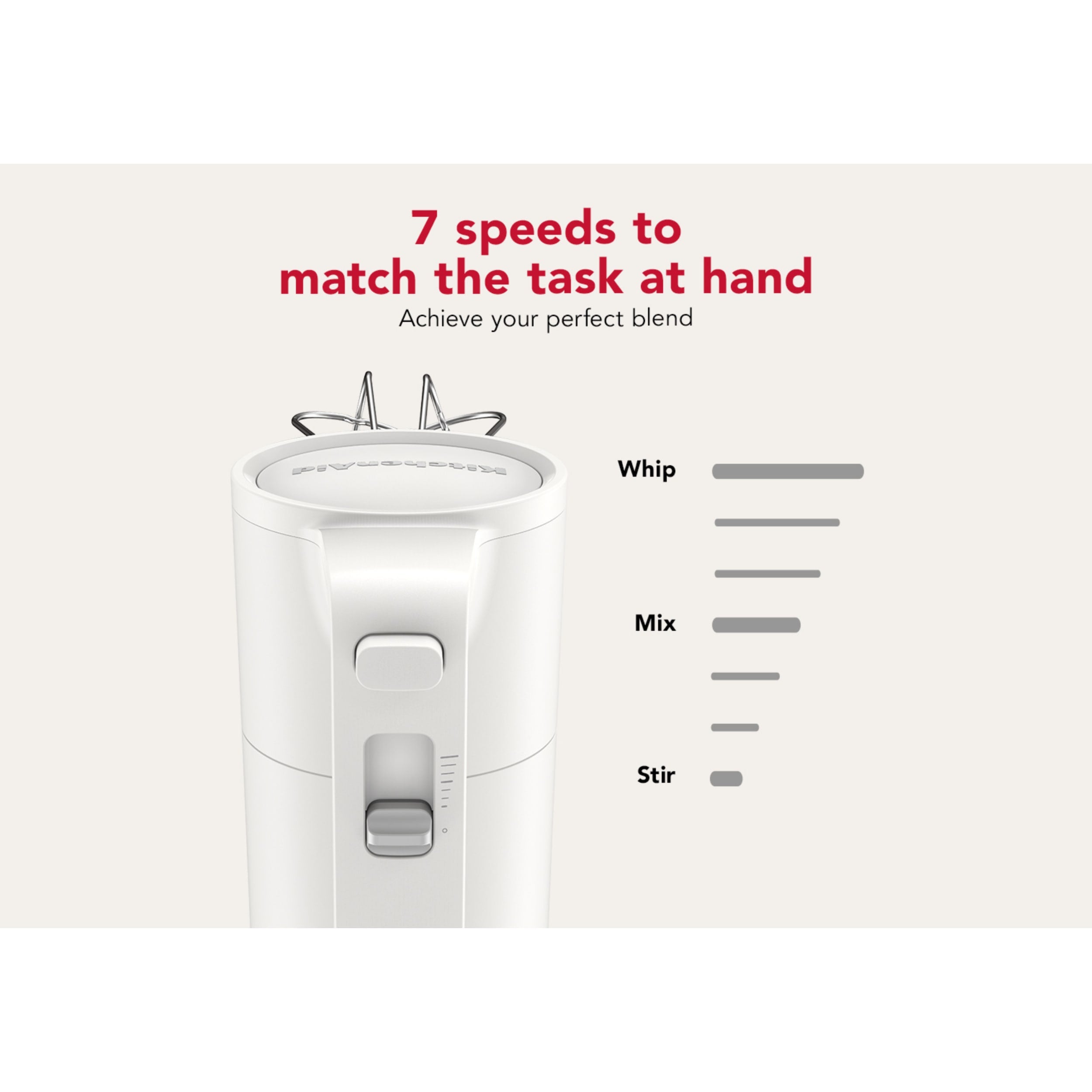 KitchenAid Go Cordless Hand Mixer Without Battery