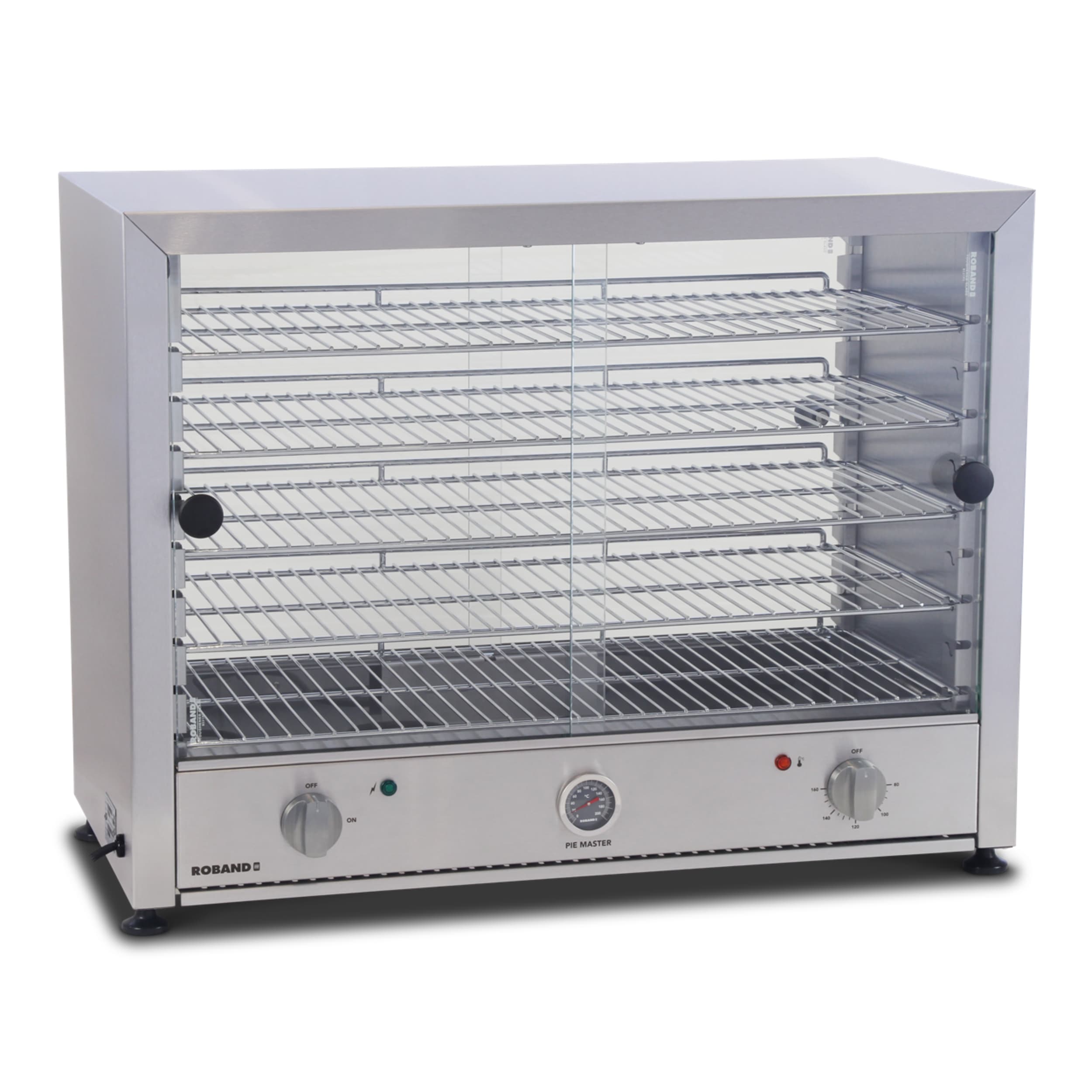Roband Commercial Pie Master Pie & Food Warmer PM100G
