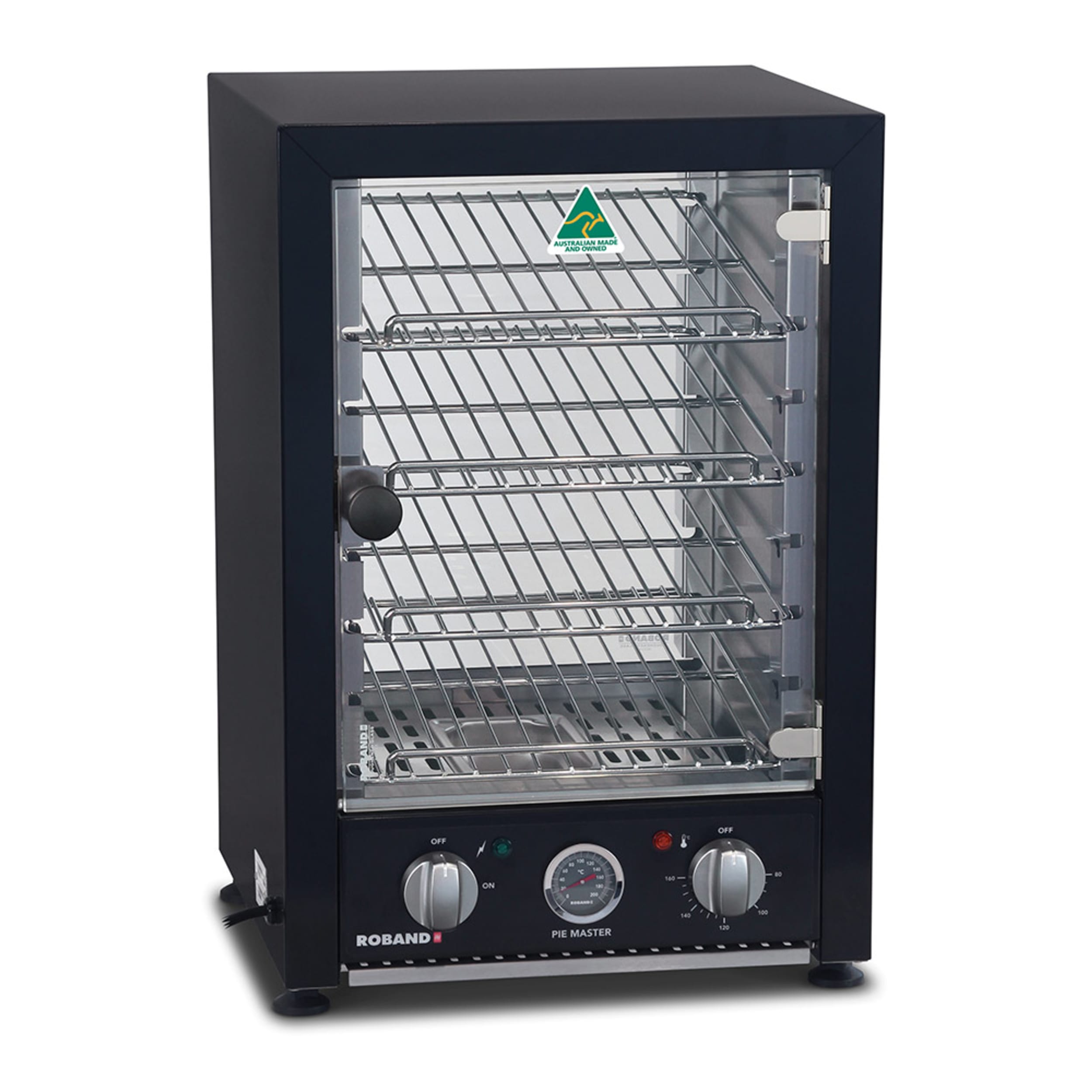 Roband Commercial Black Pie Master Pie & Food Warmer PMB25L