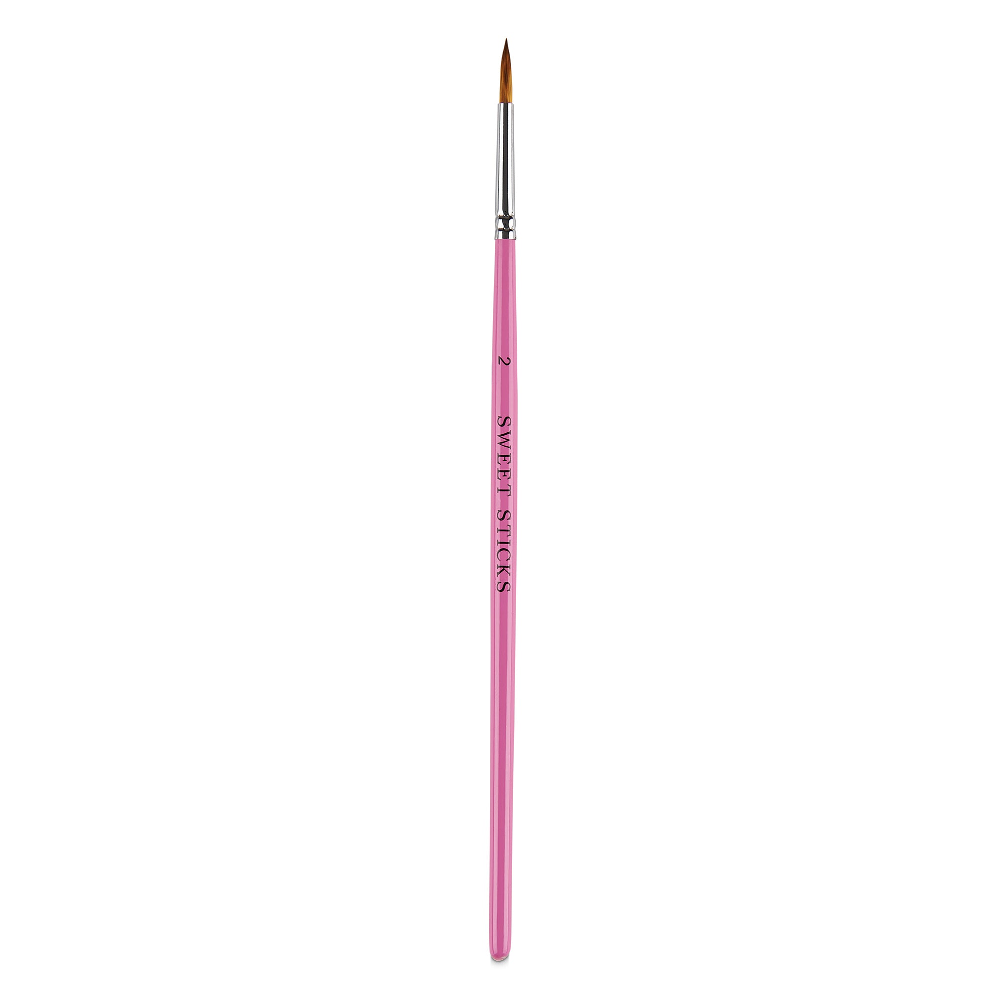 SWEET STICKS Pointed Round Paint Brush No. 2
