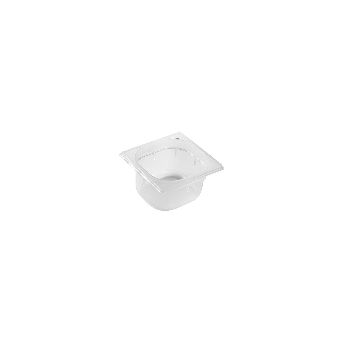 Inox Macel Gastronorm Pan Polypropylene 1/6 GN 176x162x100mm (1.5L)