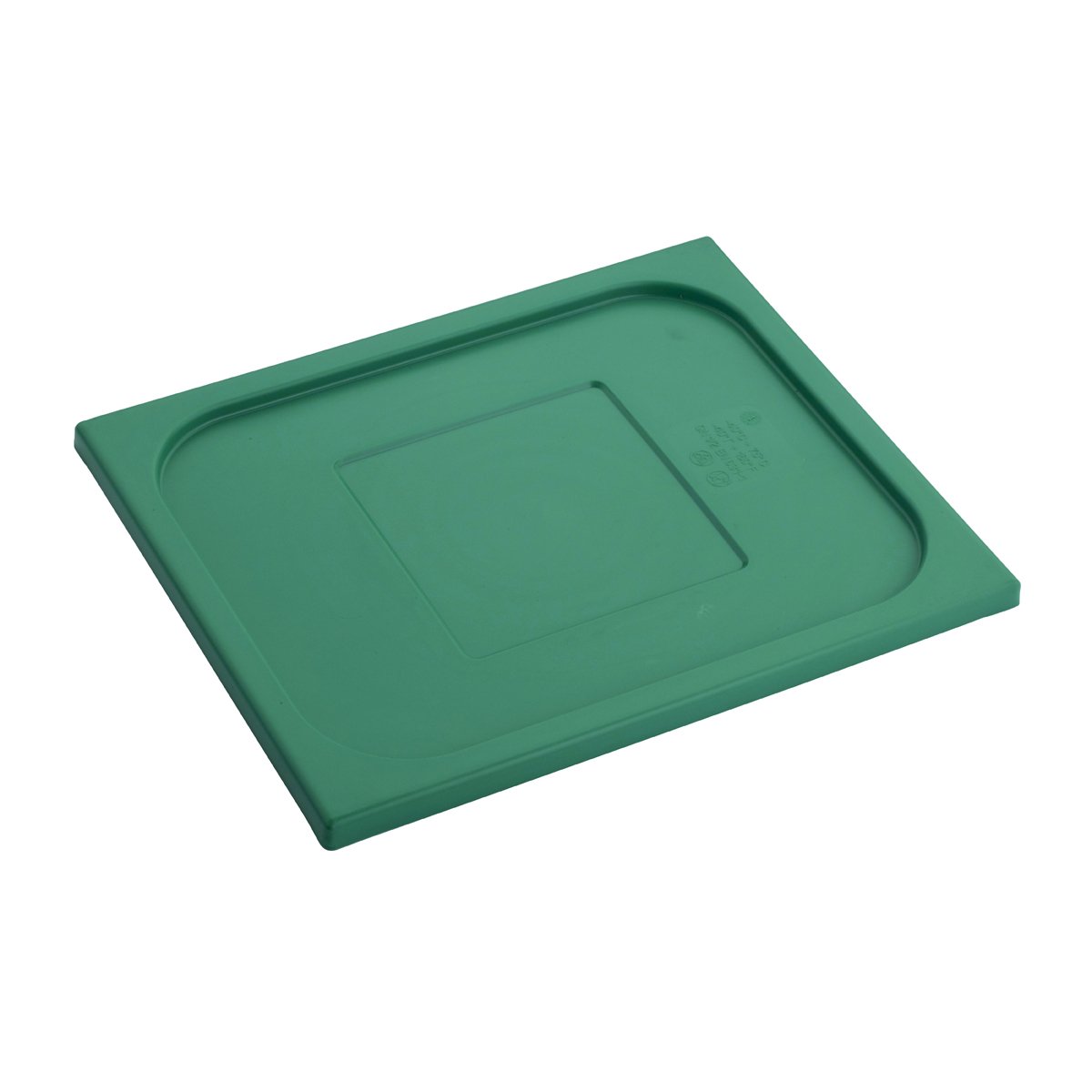 Inox Macel Gastronorm Lid Polypropylene 1/1 GN Green 530x325x20mm