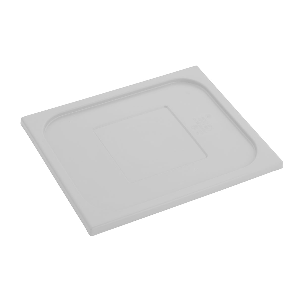 Inox Macel Gastronorm Lid Polypropylene 1/1 GN White 530x325x20mm
