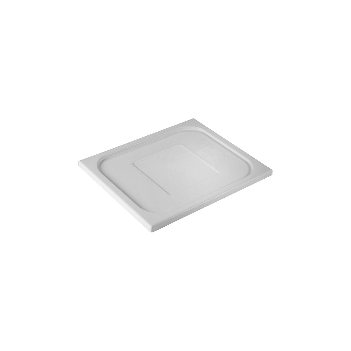 Inox Macel Gastronorm Lid Polypropylene 1/2 GN White 325x265x20mm