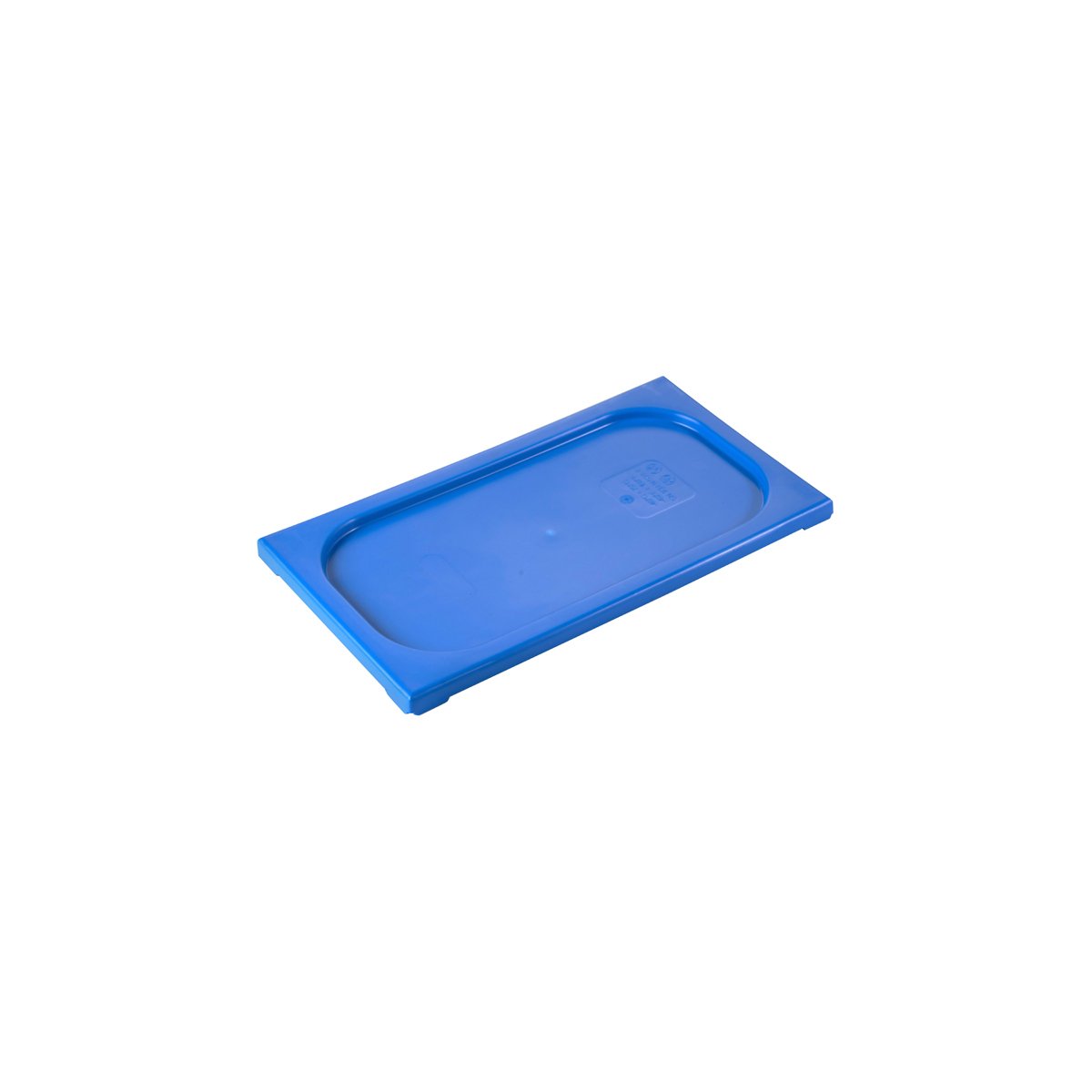 Inox Macel Gastronorm Lid Polypropylene 1/3 GN Blue 325x176x20mm