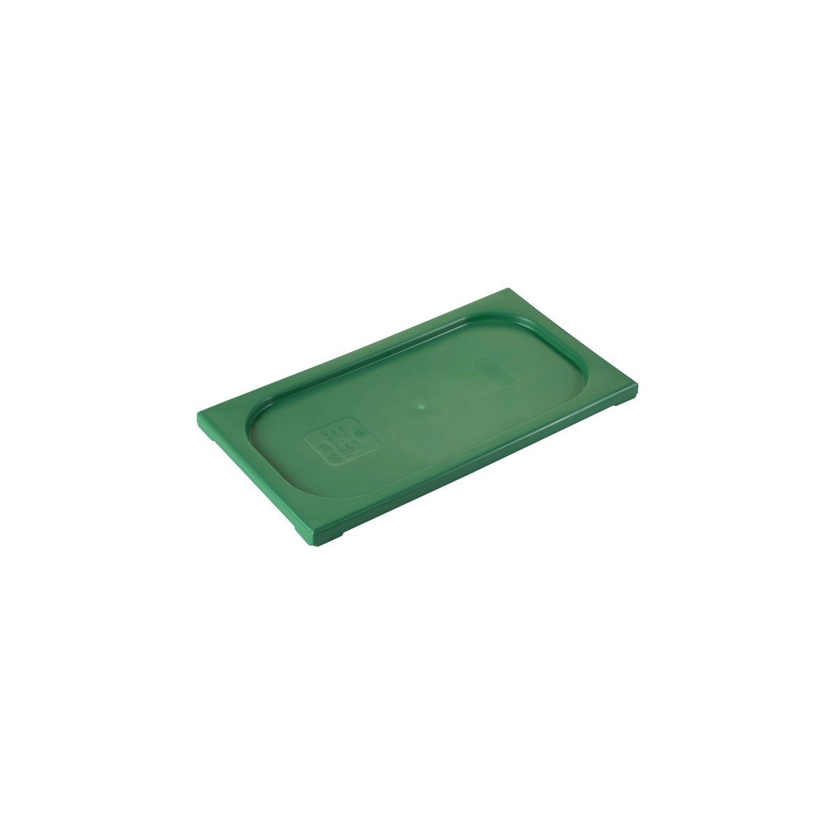Inox Macel Gastronorm Lid Polypropylene 1/3 GN Green 325x176x20mm