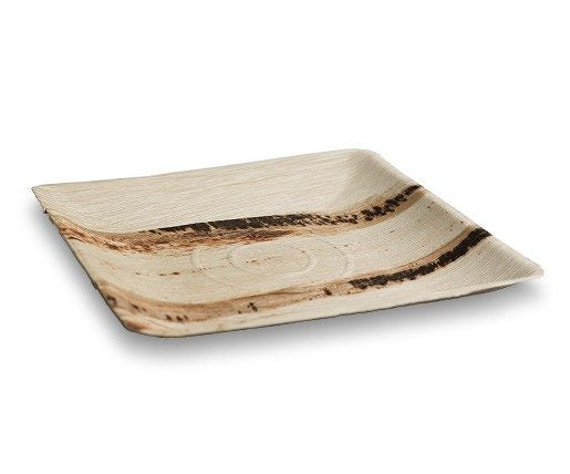 ecoware Palm Square Plate Large 10 inch 25cm (Carton of 100)