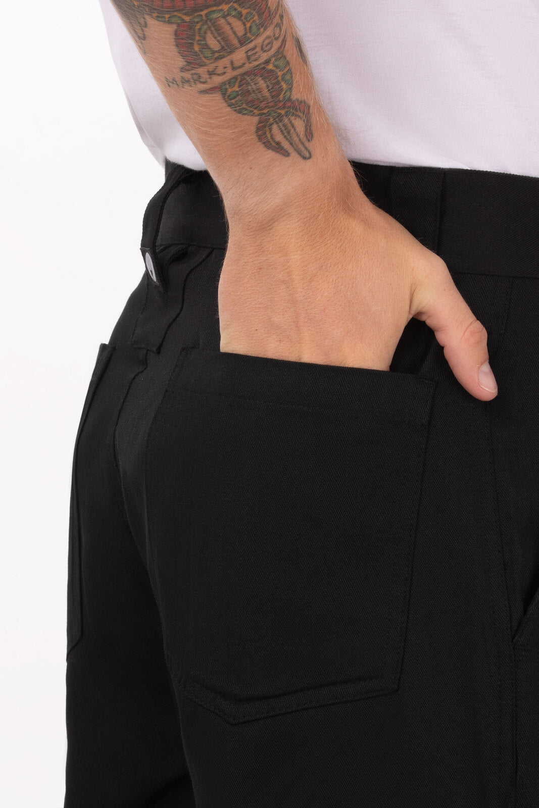 Chef Works Essential Men's Pro Chef Pants - Black