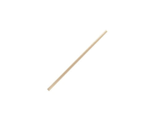 ecoware Paper Straw Cocktail Plain Brown Kraft (Carton of 2500)