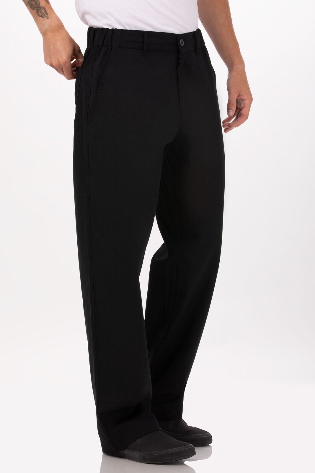 Chef Works Professional Series Men's Chef Pants - Black