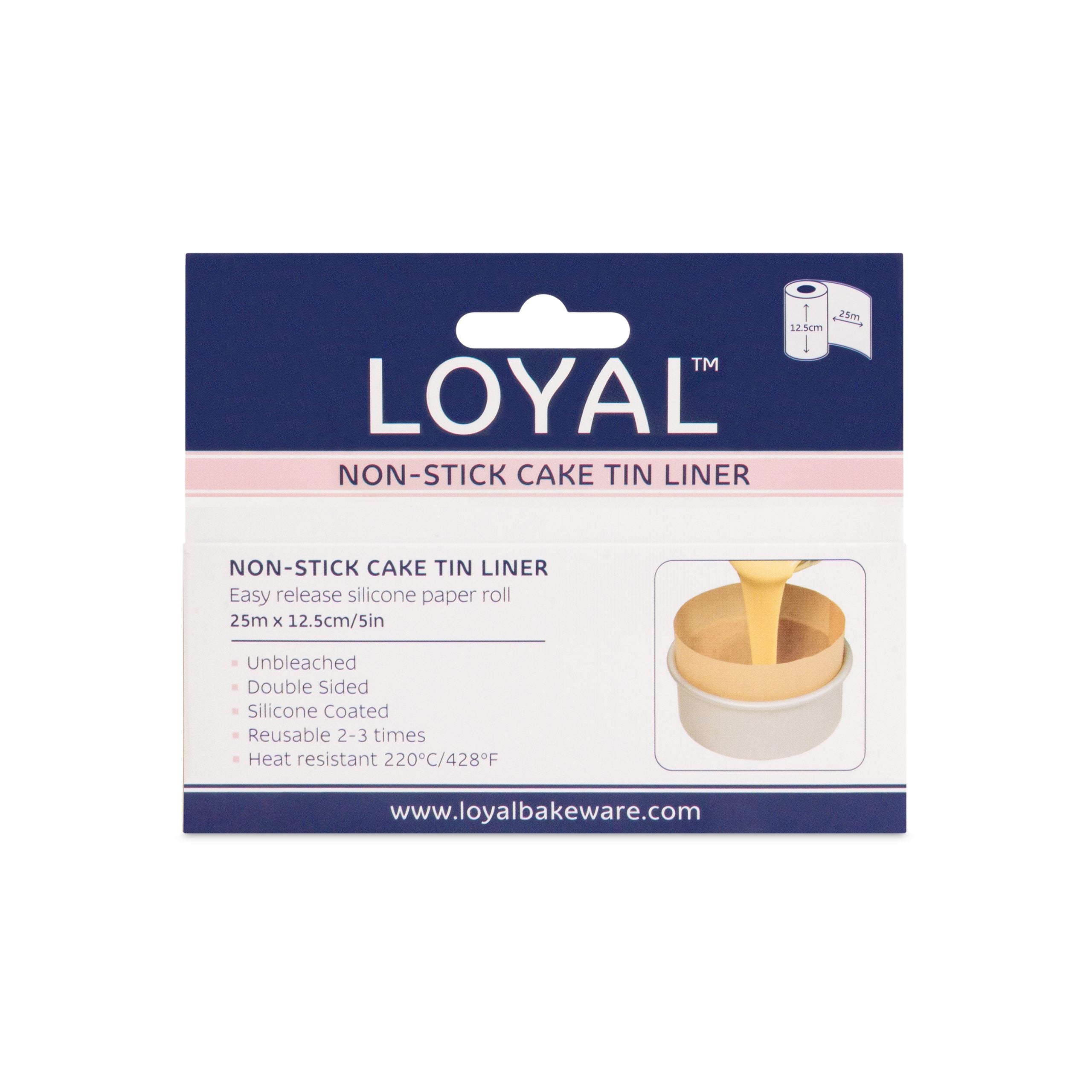 LOYAL Non-Stick Cake Tin Liner