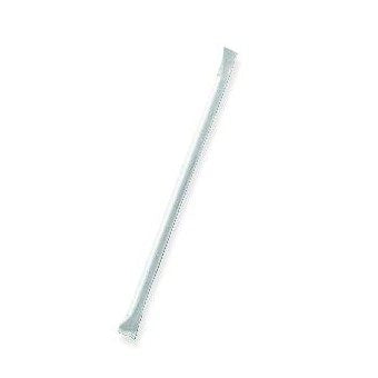 ecoware Paper Straw Regular Plain White Individually Wrapped (Carton of 2500)