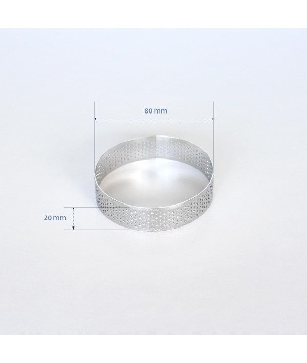 LOYAL 70mm Perforated Ring Stainless Steel
