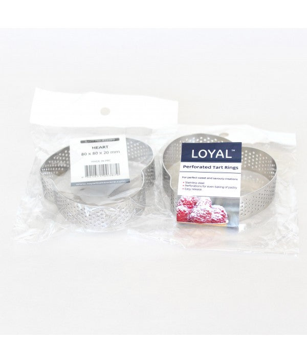 LOYAL 70mm Perforated Ring Stainless Steel