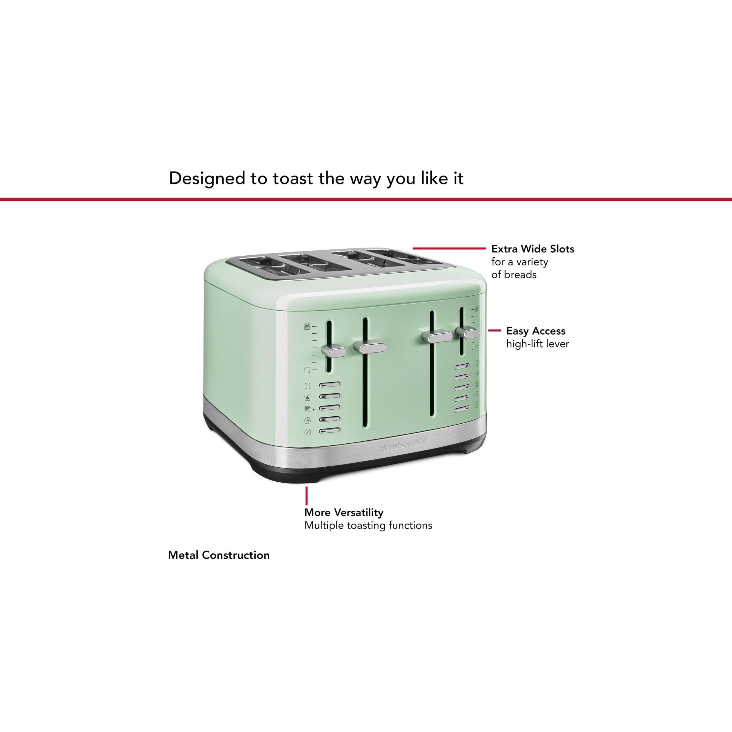 KitchenAid 4 Slice Toaster KMT4109
