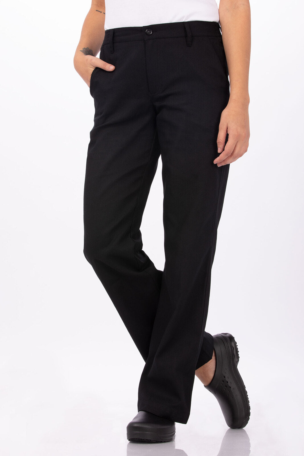 Chef Works Professional Series Women's Chef Pants - Black