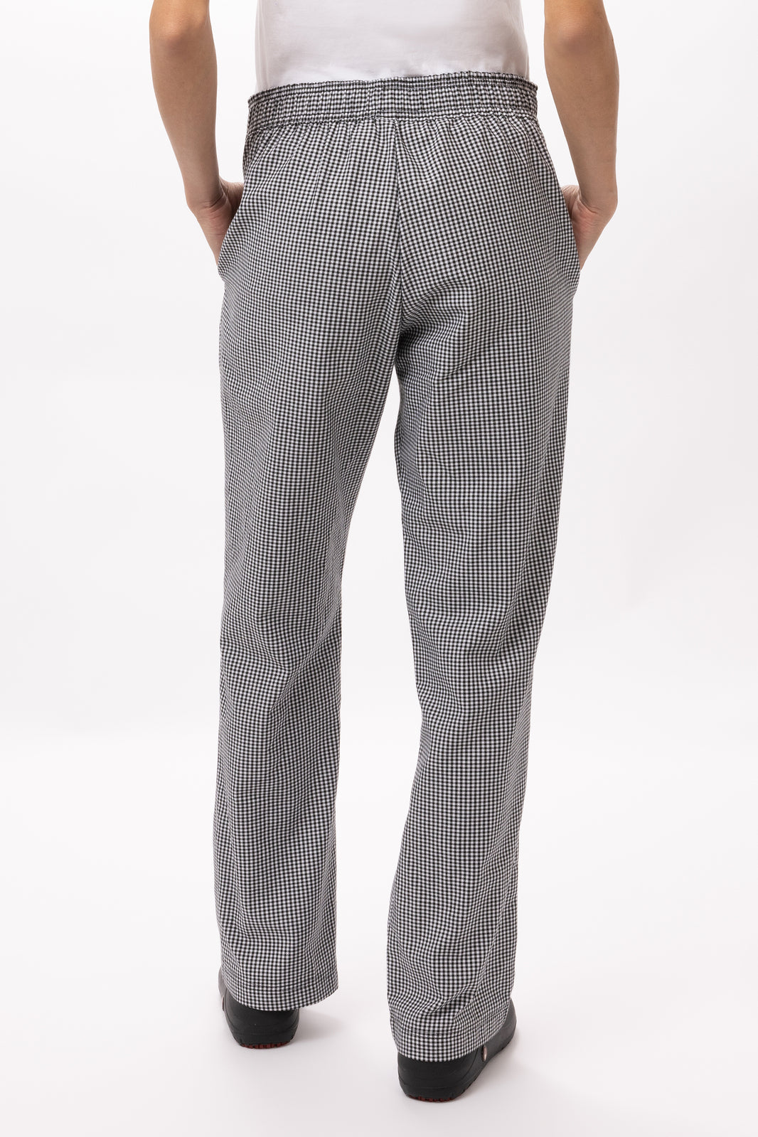 Chef Works Essential Baggy Women's Chef Pants - Small Check