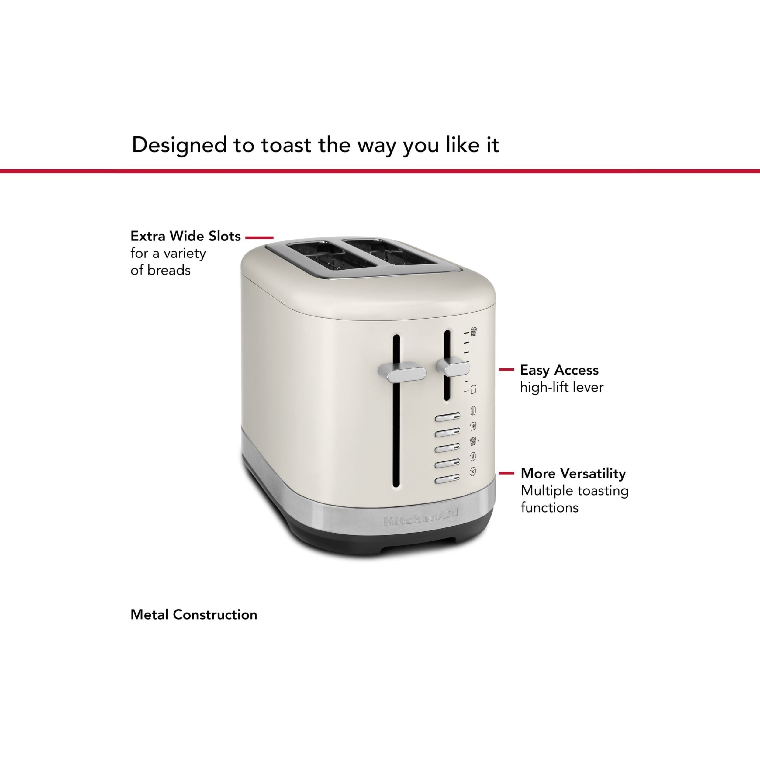KitchenAid 2 Slice Toaster KMT2109