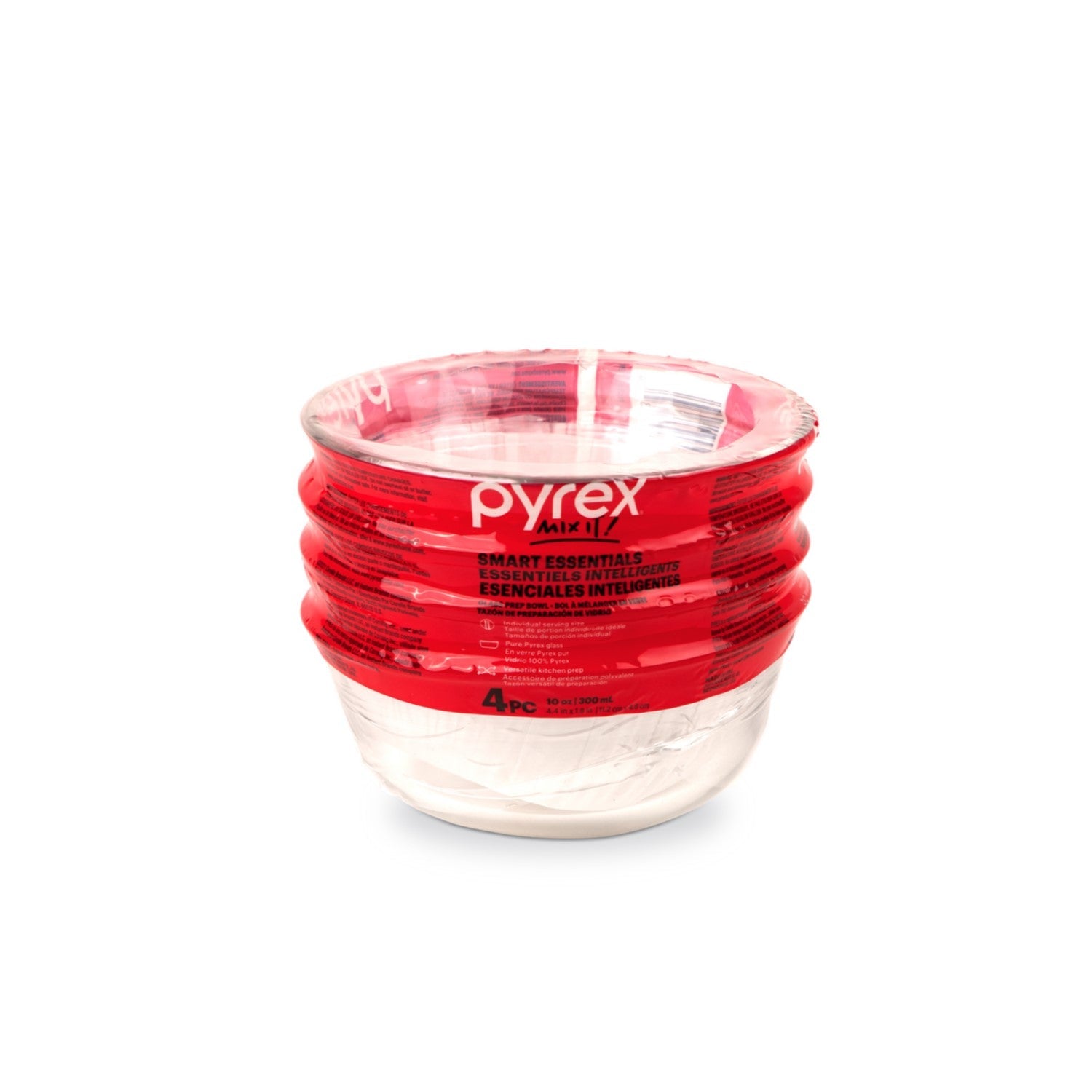 Pyrex Prepware Originals Bowls 295mL - 4 Pack