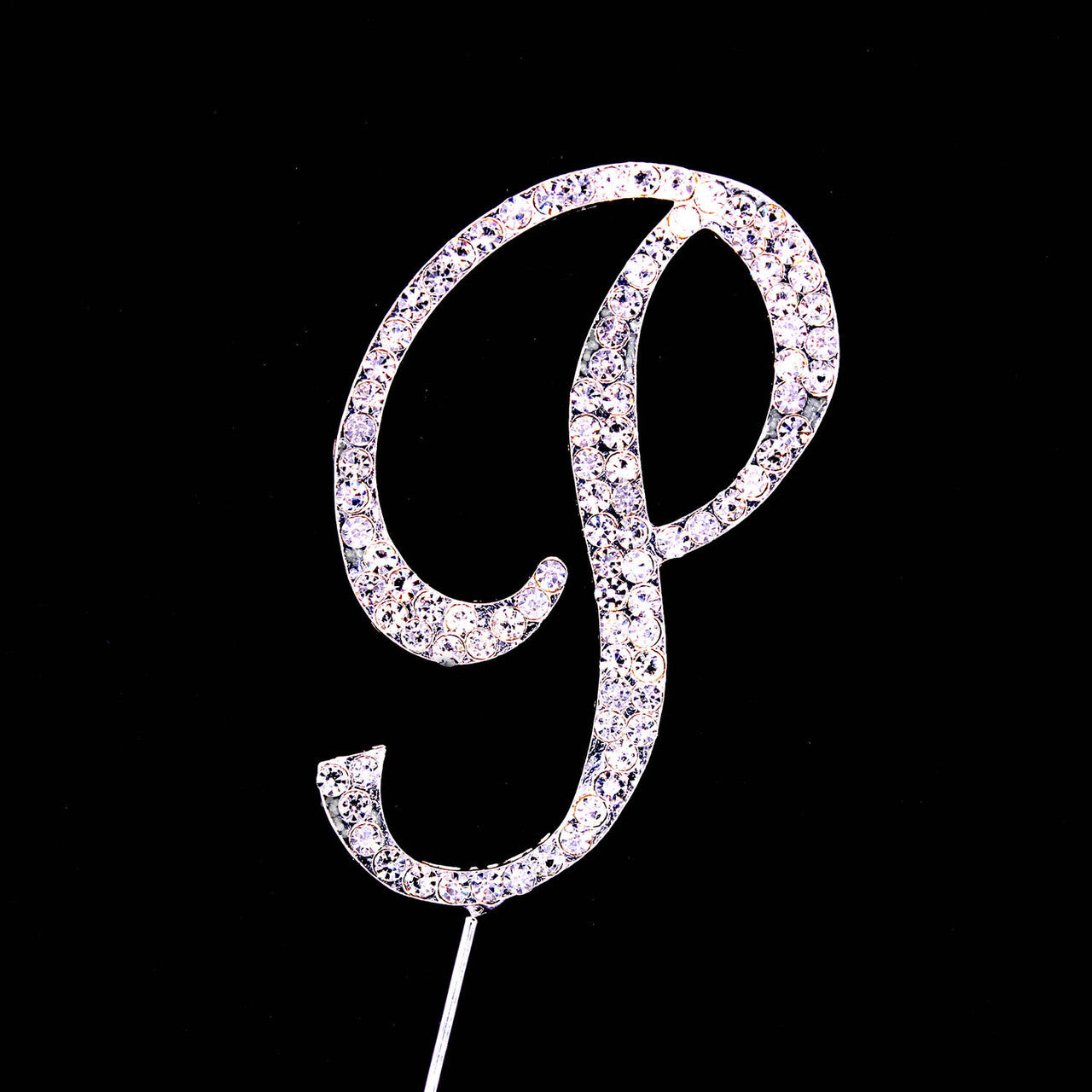 Bake Group Diamante Letter P 7cm