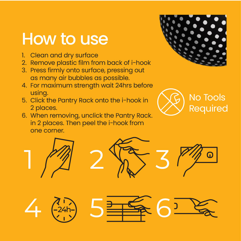 i-hook Kitchen Pantry Rack