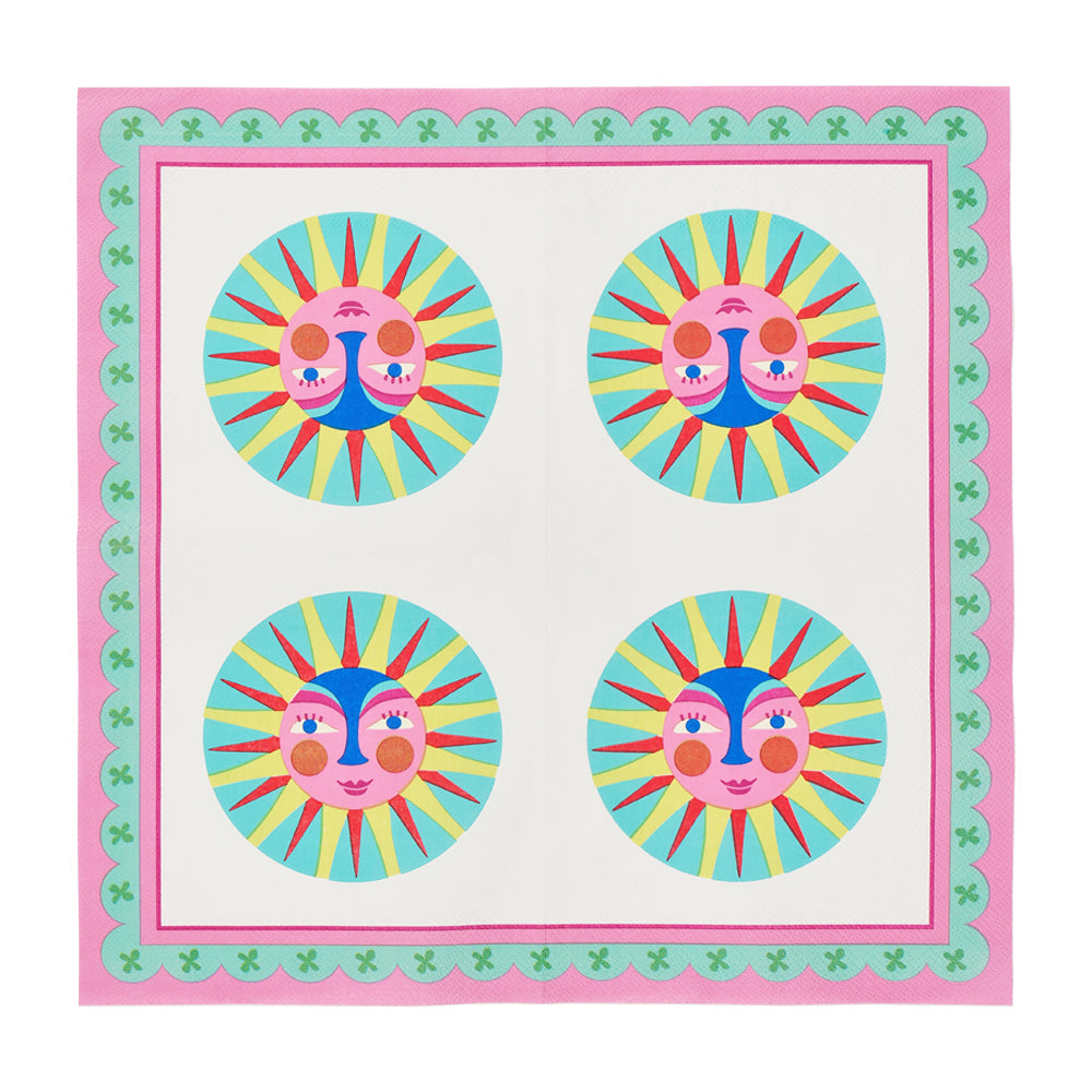 Annabel Trends Paper Napkins 20pc Fiesta Sun
