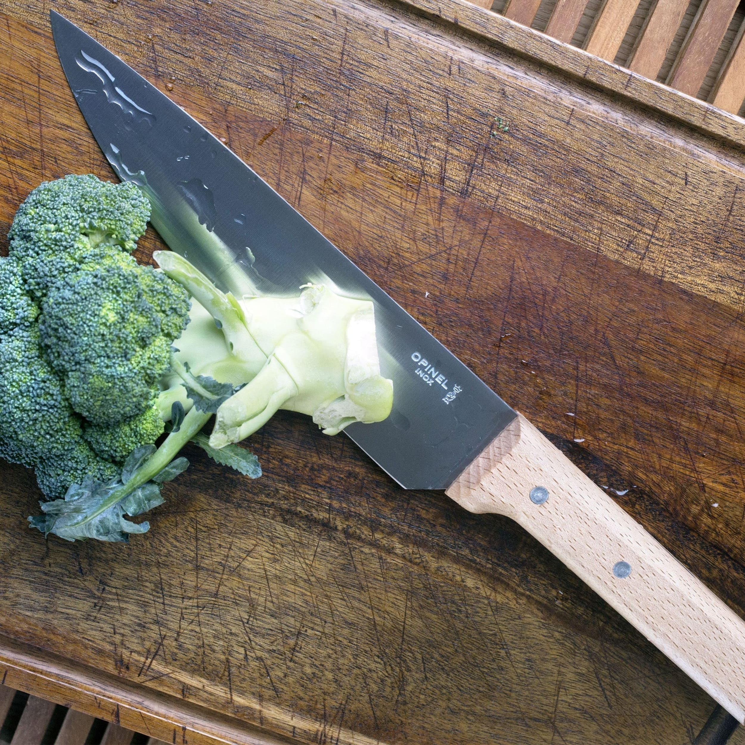 Opinel Parallèle No.118 Chef's Knife Beech
