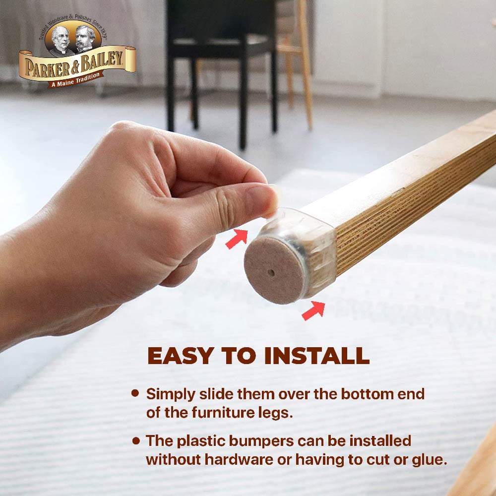 Parker & Bailey Felt Feet (8pk)