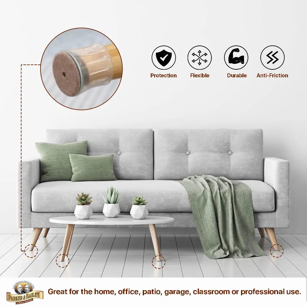 Parker & Bailey Felt Feet (8pk)