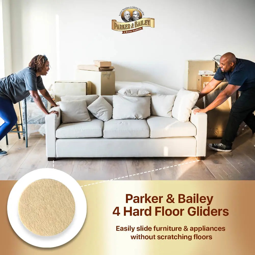 Parker & Bailey Hard Floor Gliders (4pc)