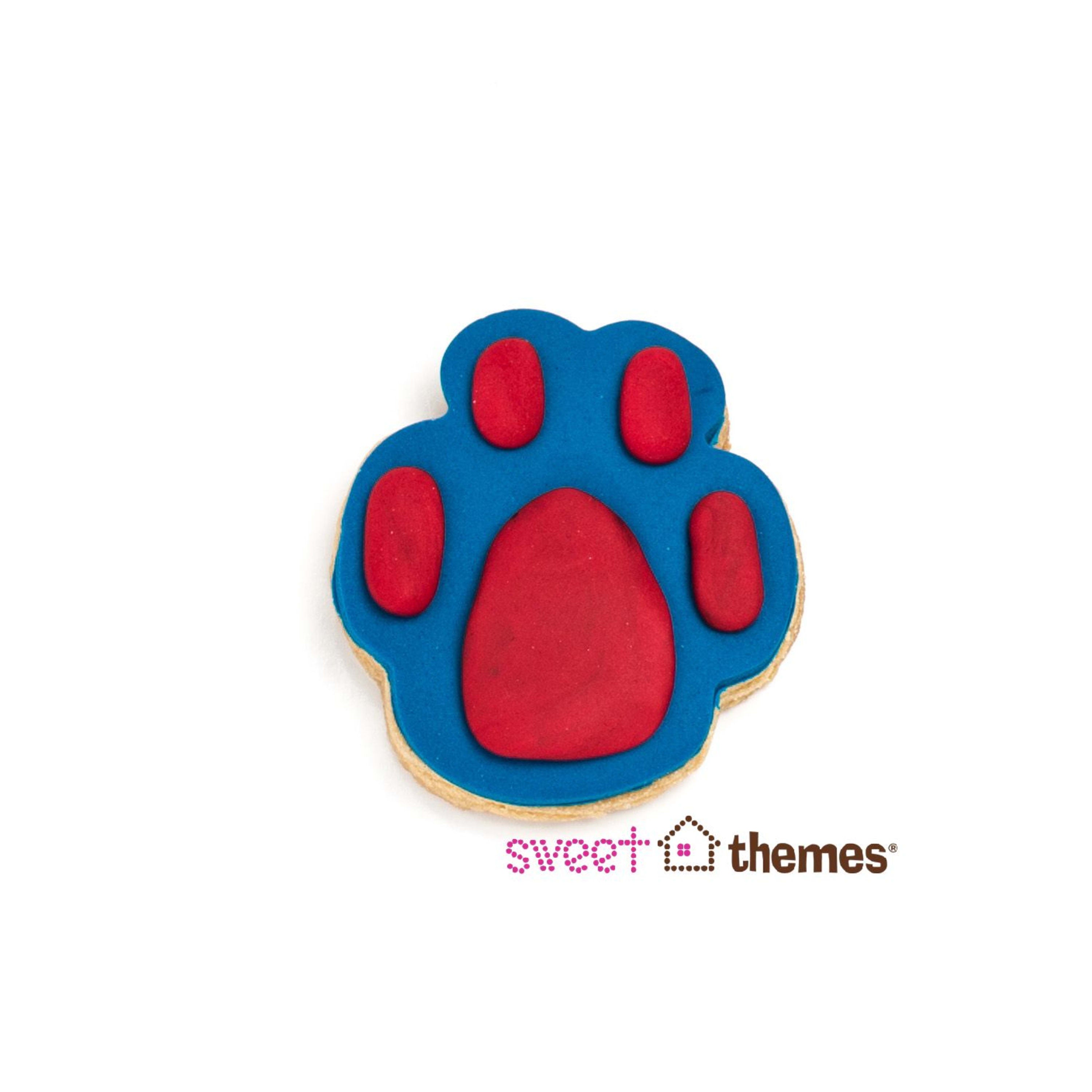 Sweet Themes Paw Print Cookie Cutter
