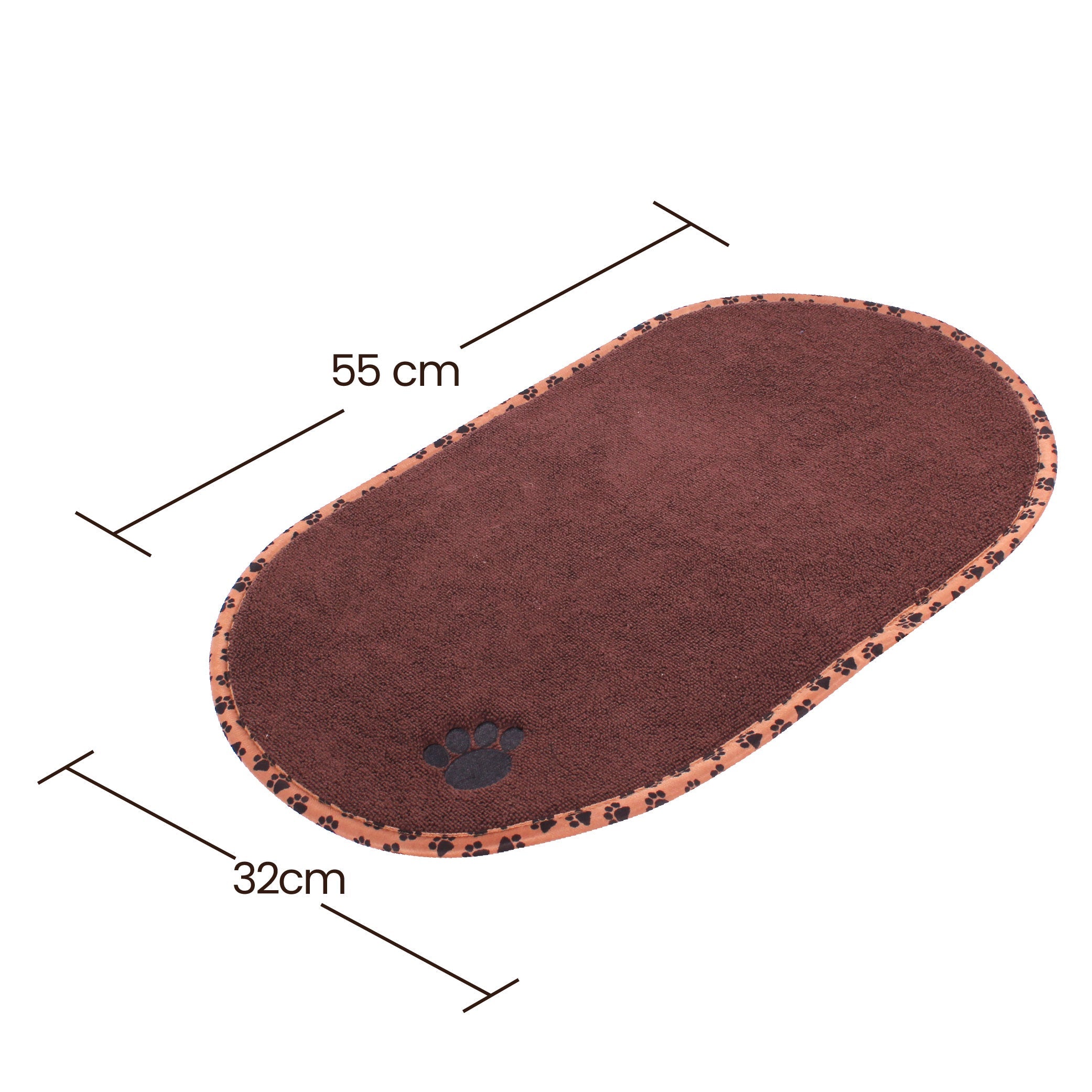 Eco Cloth Pet Bowl Mat
