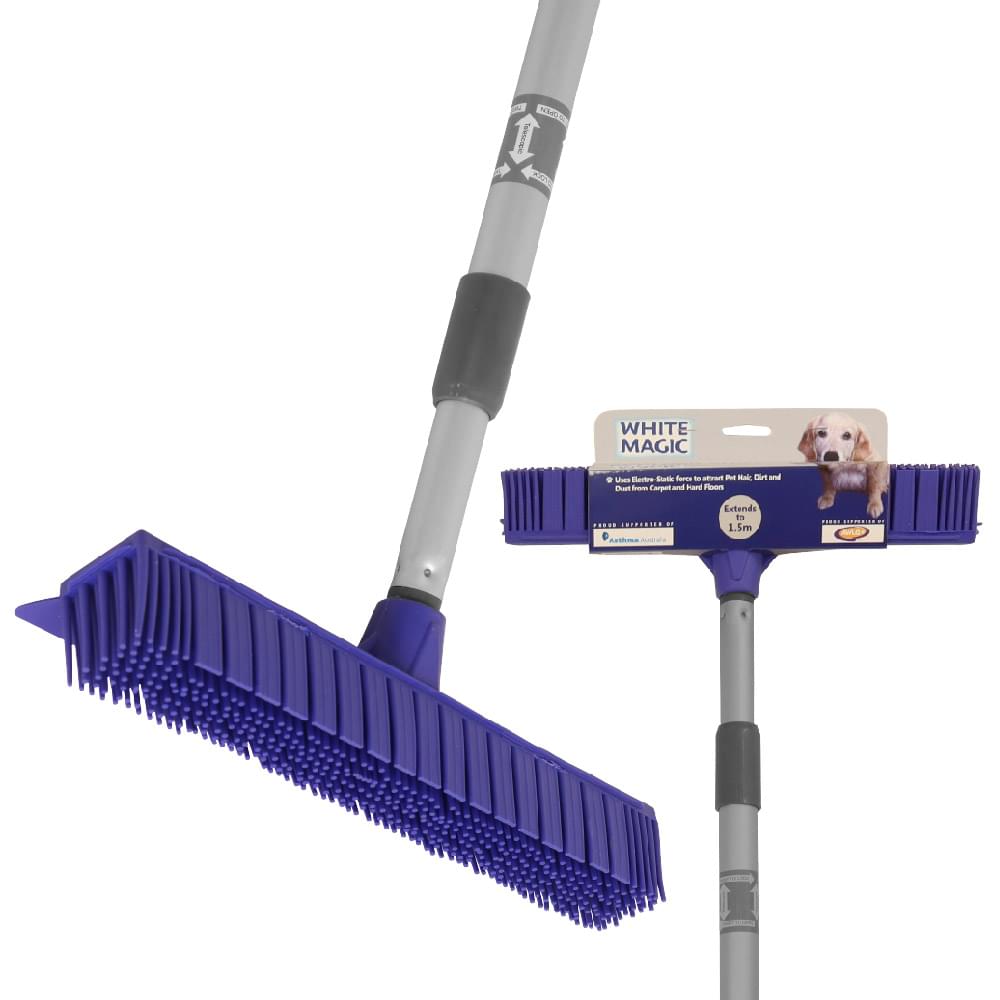 White Magic Pet Hair Broom