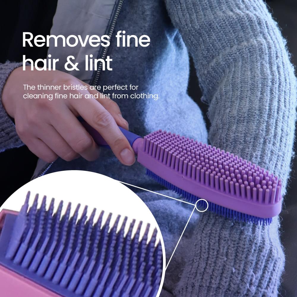 White Magic Pet Hair Brush Duo