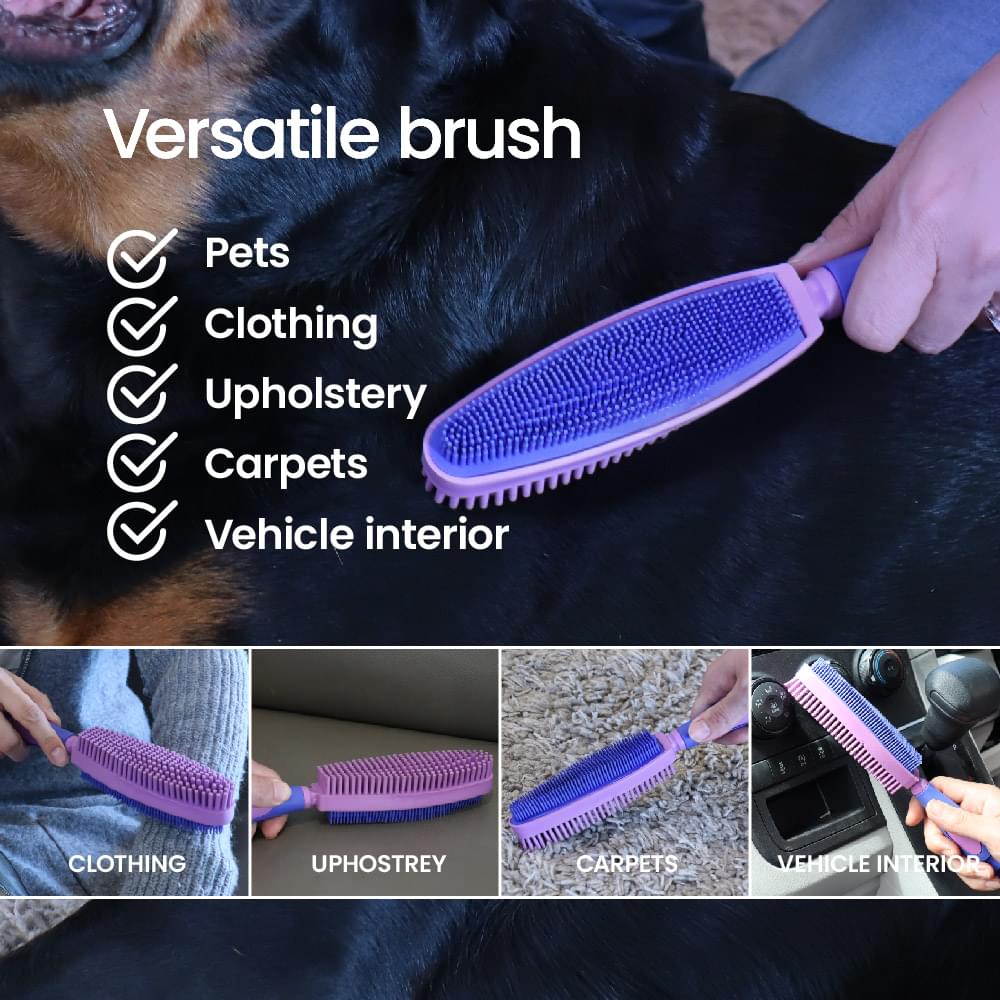 White Magic Pet Hair Brush Duo