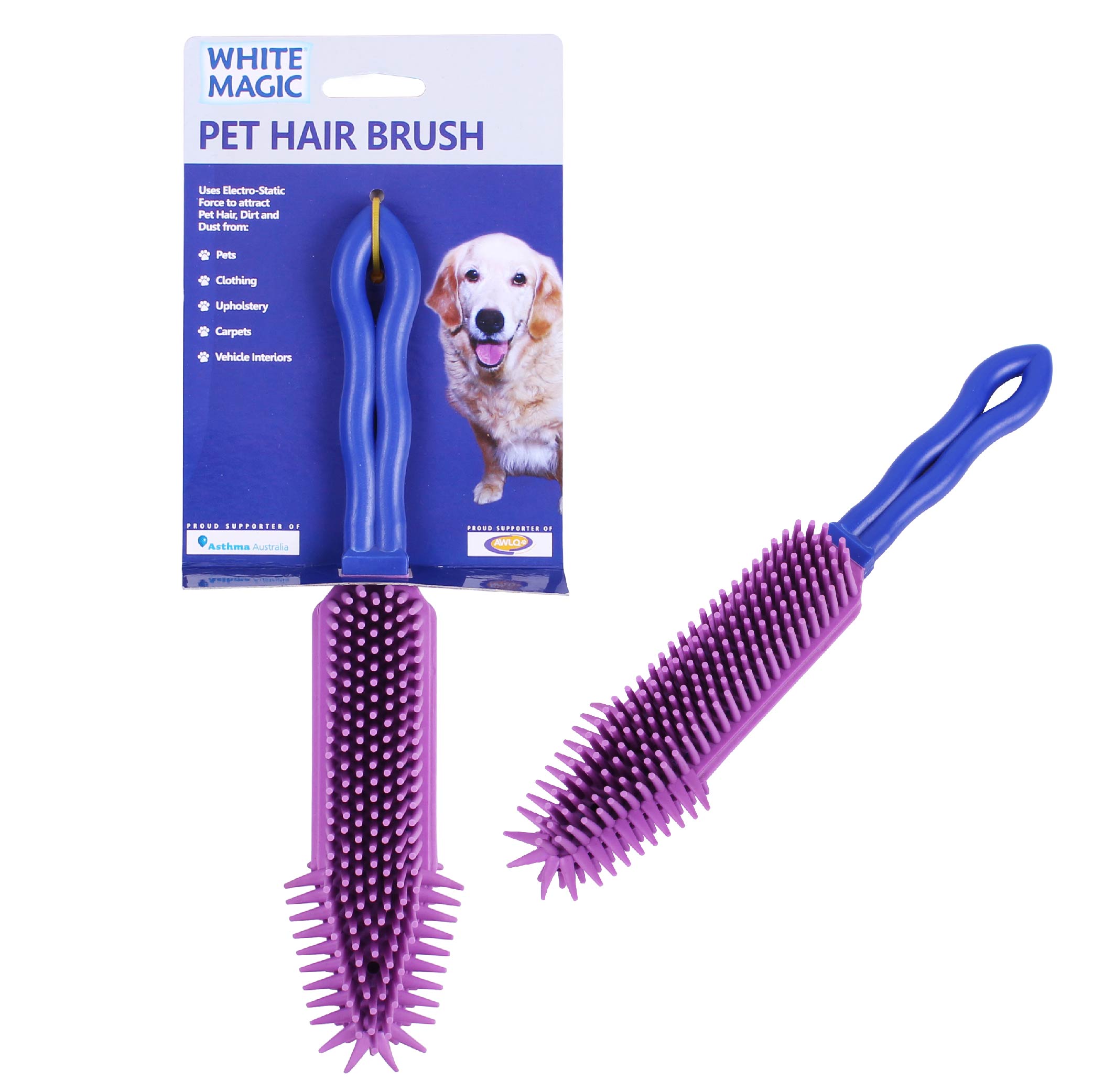 White Magic Pet Hair Brush