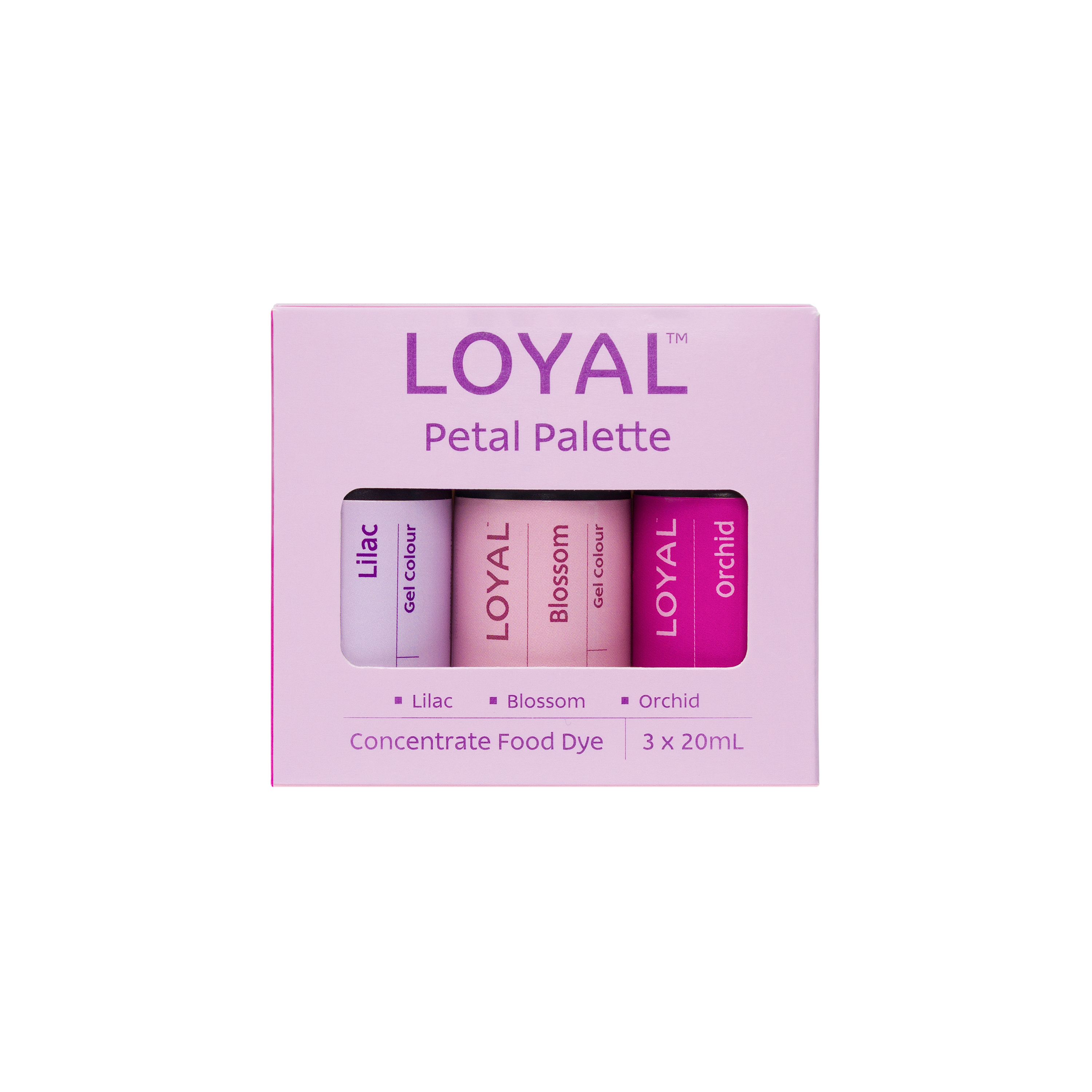 LOYAL Gel Colour Set Petal Palette 20ml 3 Piece