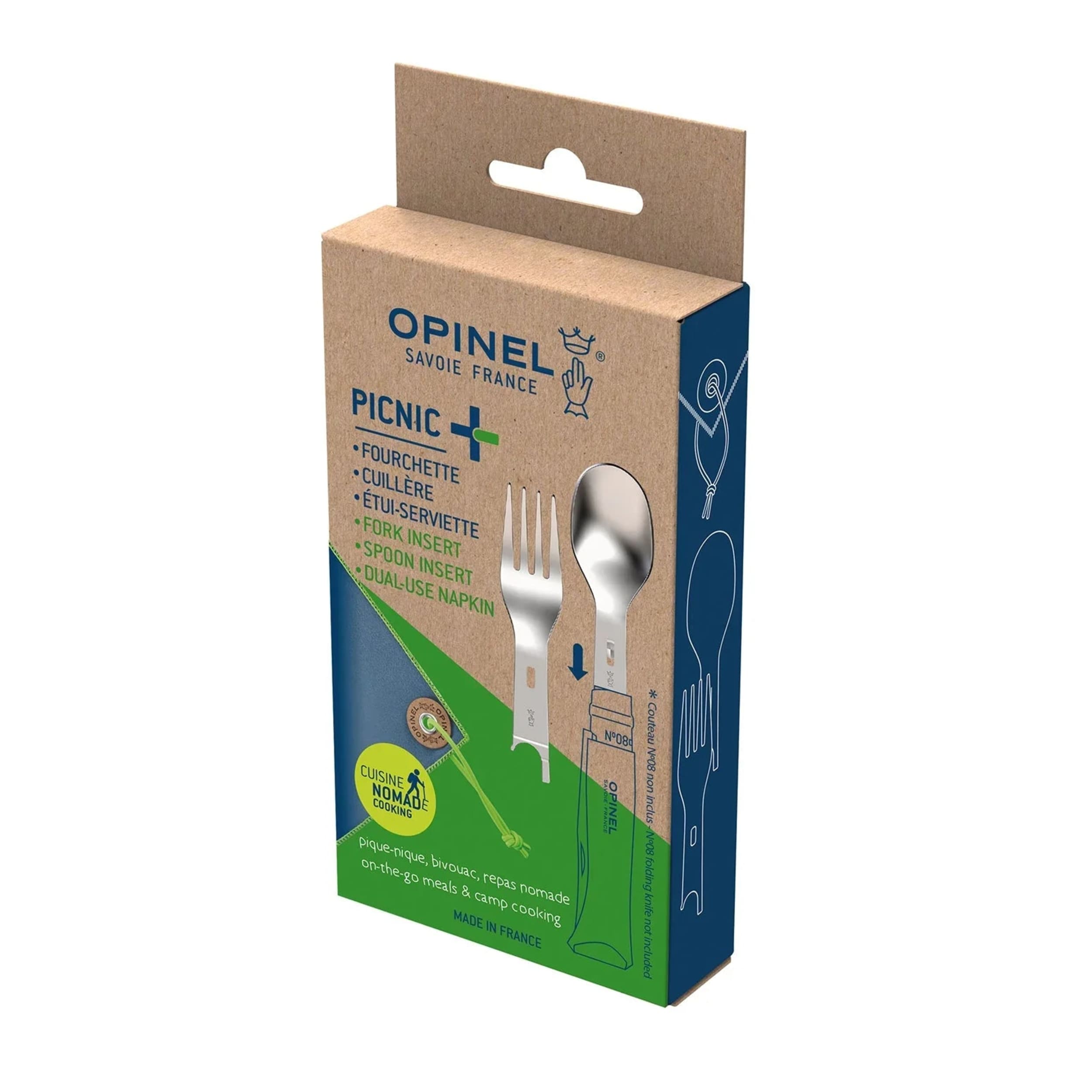 Opinel Picnic Plus Insert 3 Piece Set