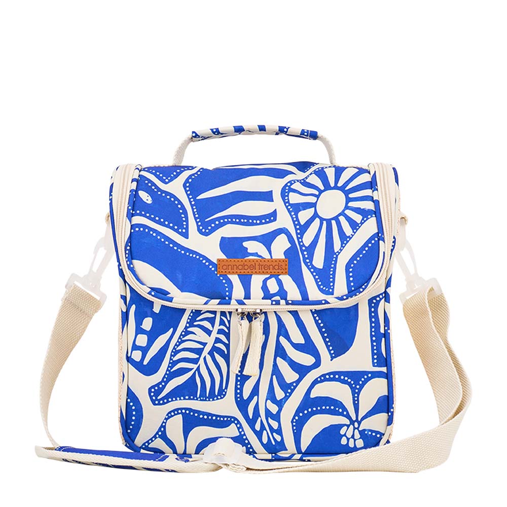 Annabel Trends Picnic Lunch Bag Rattan Detail Tiki Island