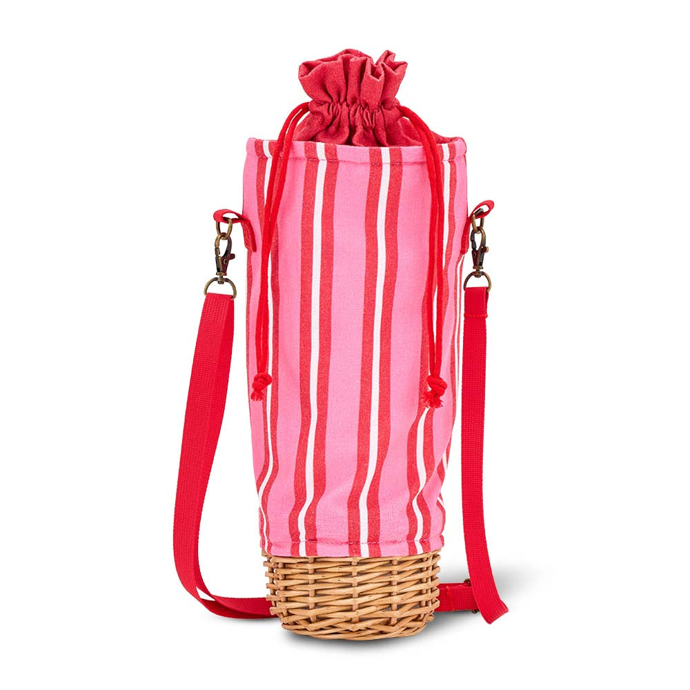 Annabel Trends Picnic Bottle Bag Wicker Tiki Island