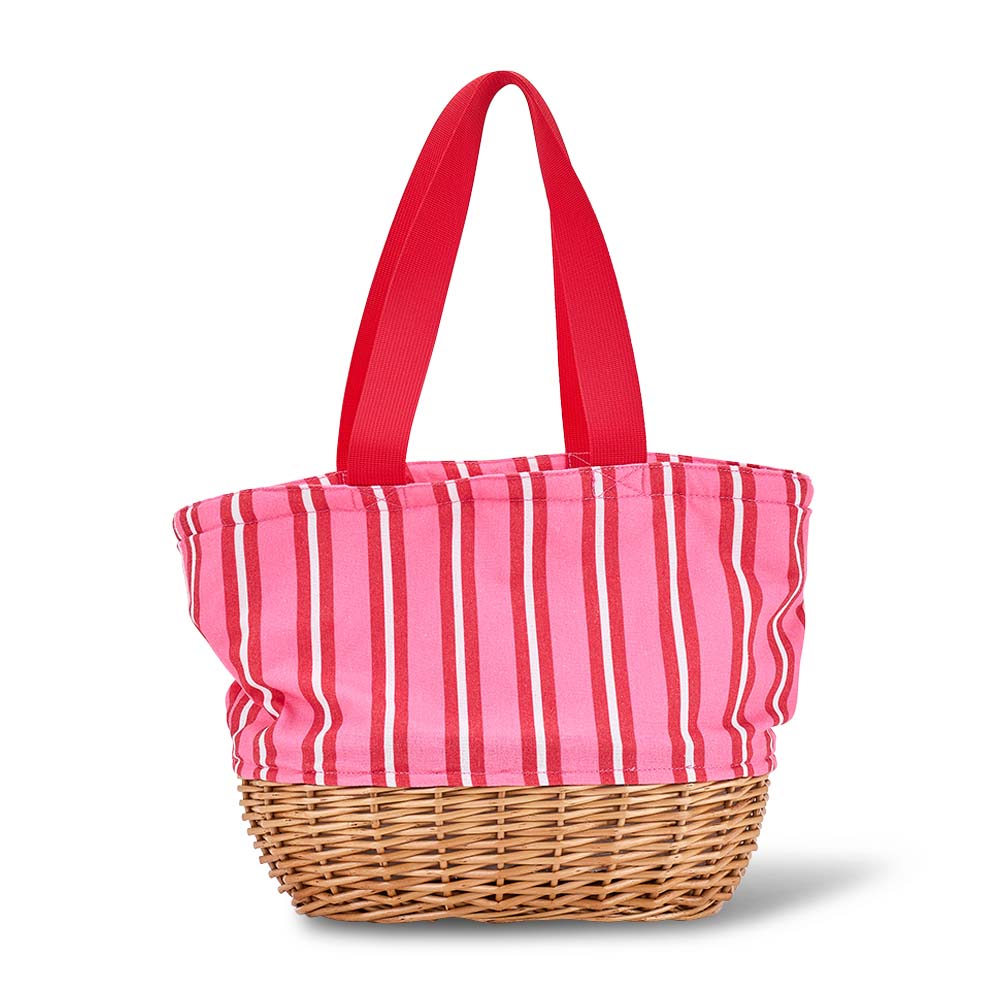 Annabel Trends Picnic Lunch Bag Wicker Golden Wattle