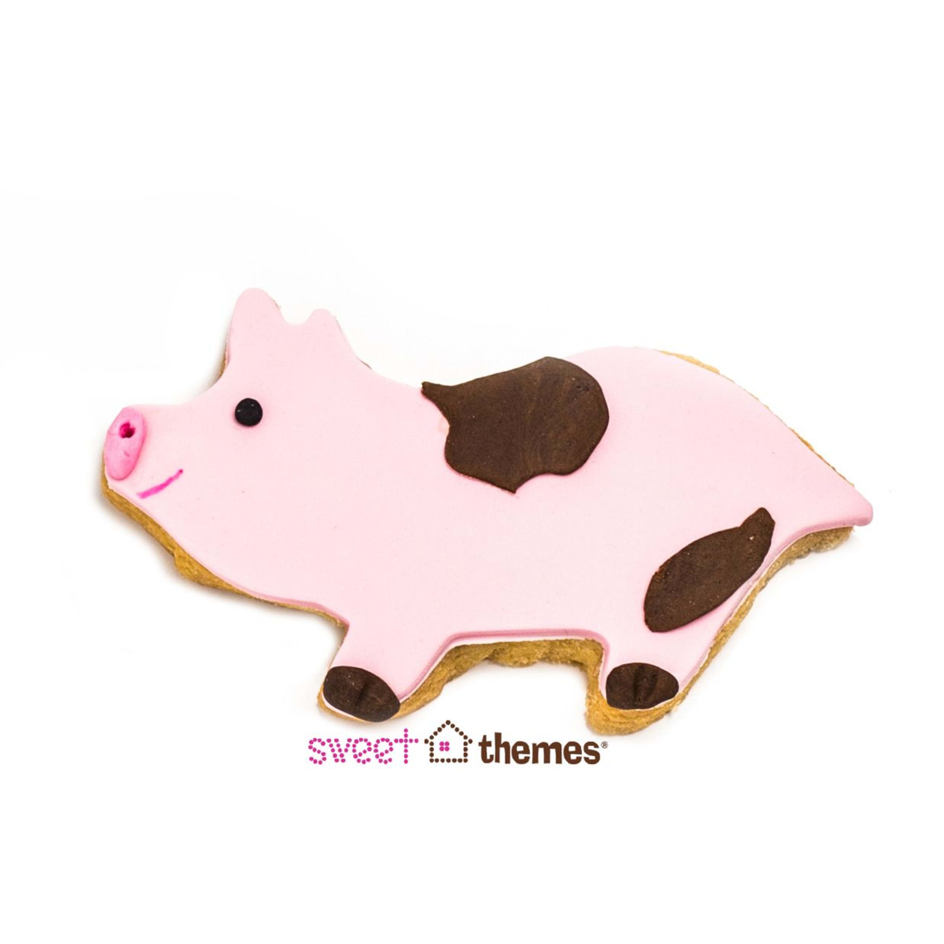 Sweet Themes Pig Cookie Cutter