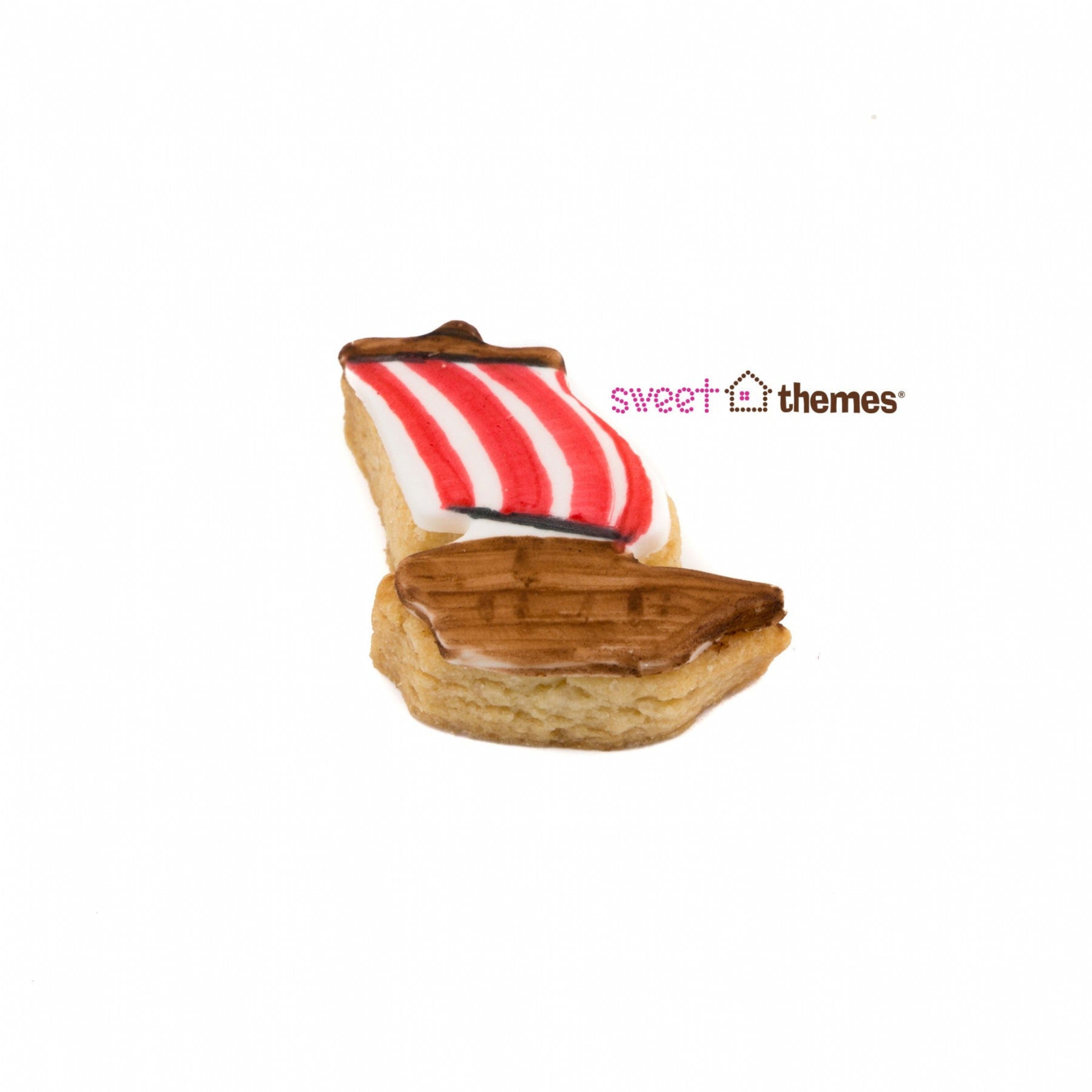 Sweet Themes Mini Pirate Ship or Kookaburra Cookie Cutter