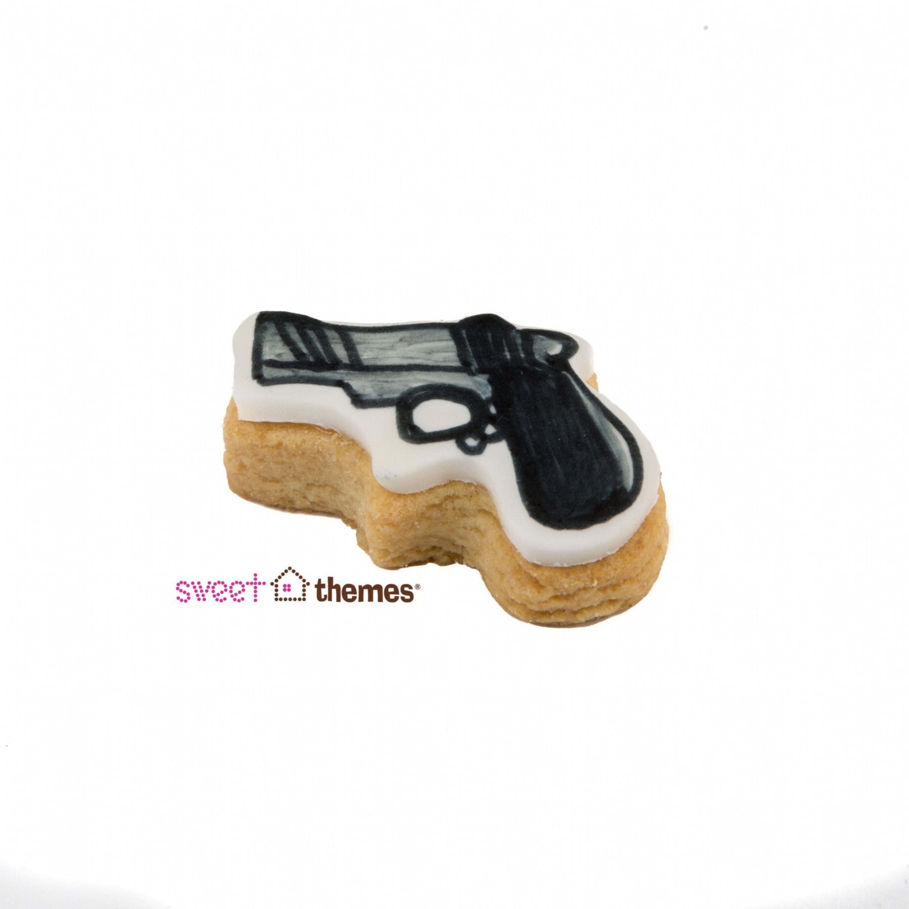 Sweet Themes Mini Pistol Cookie Cutter