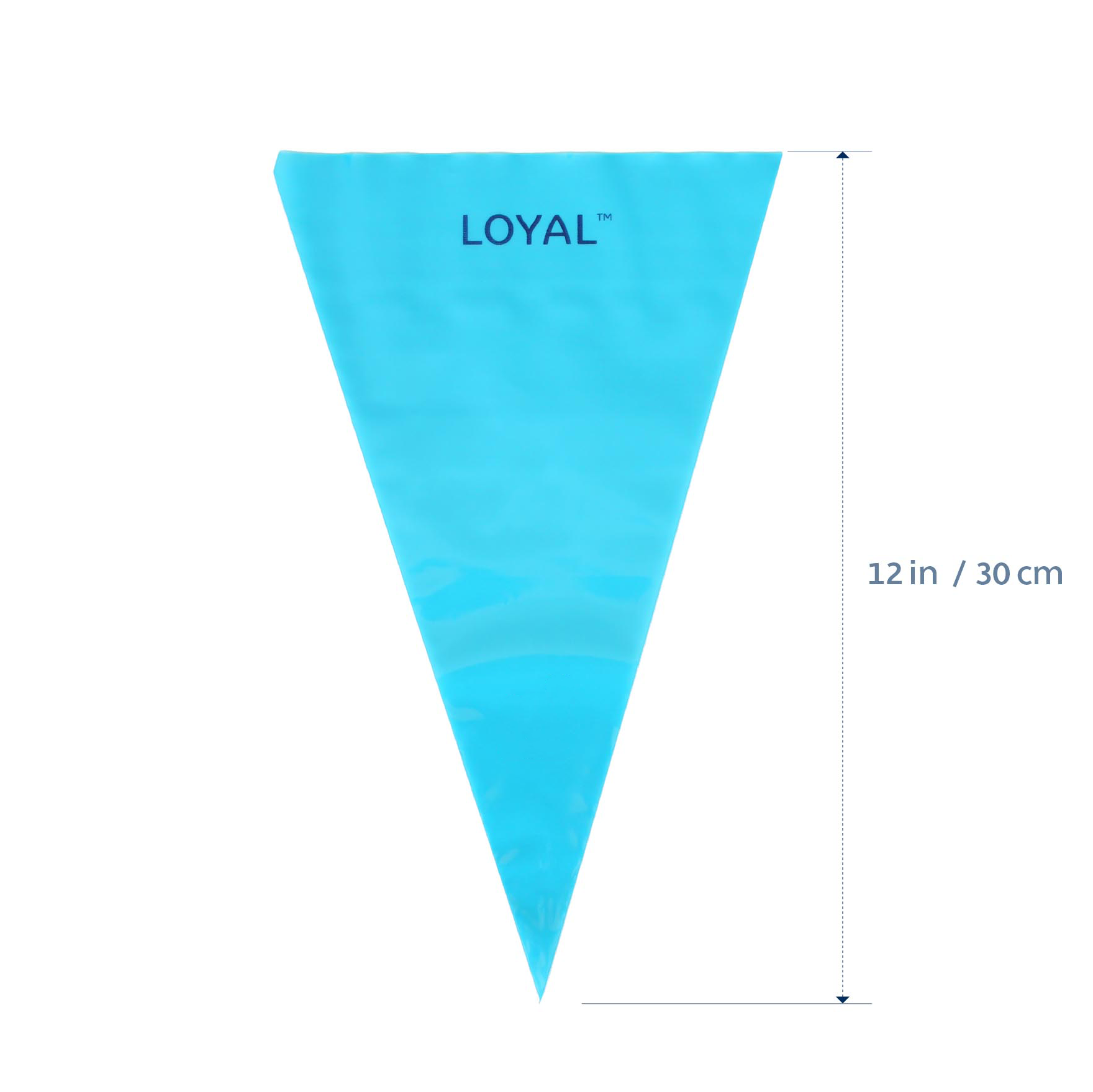 LOYAL Disposable Piping Bags Blue 12 Inch 100 Piece