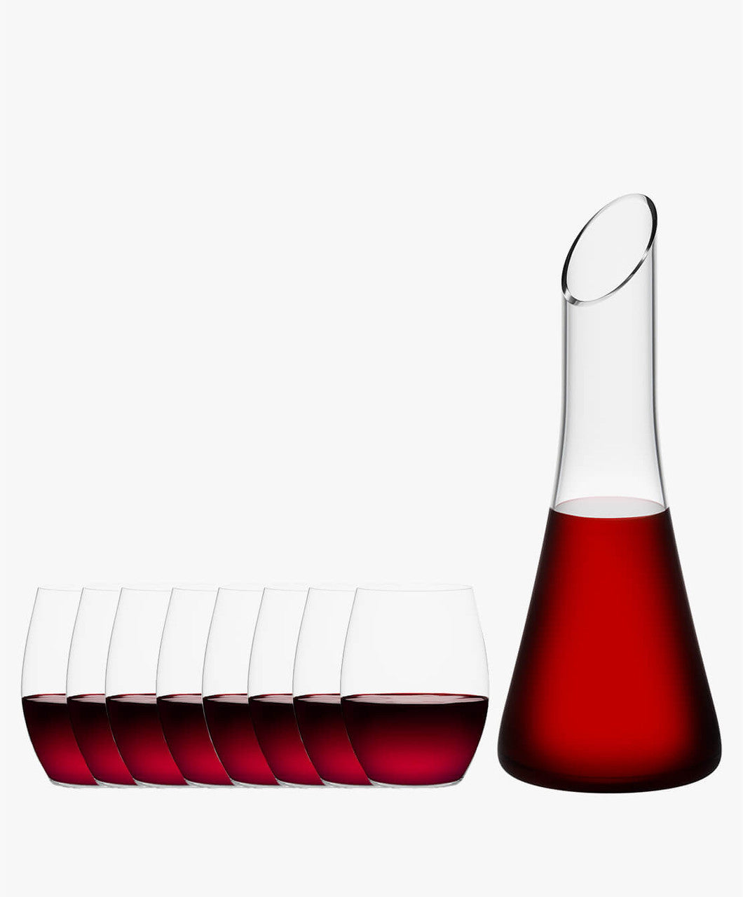 Plumm RED+ & Flinders Decanter Gift Set - Set Of 8