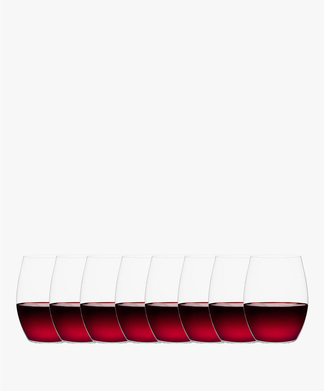 Plumm Stemless RED+ Wine Glass - Gift Set Of 8