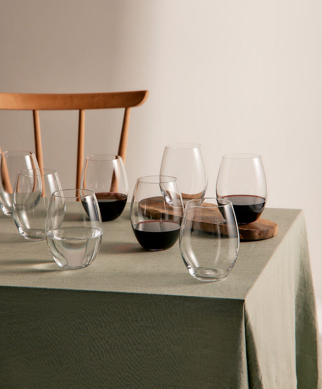 Plumm Stemless RED+ Wine Glass - Gift Set Of 8