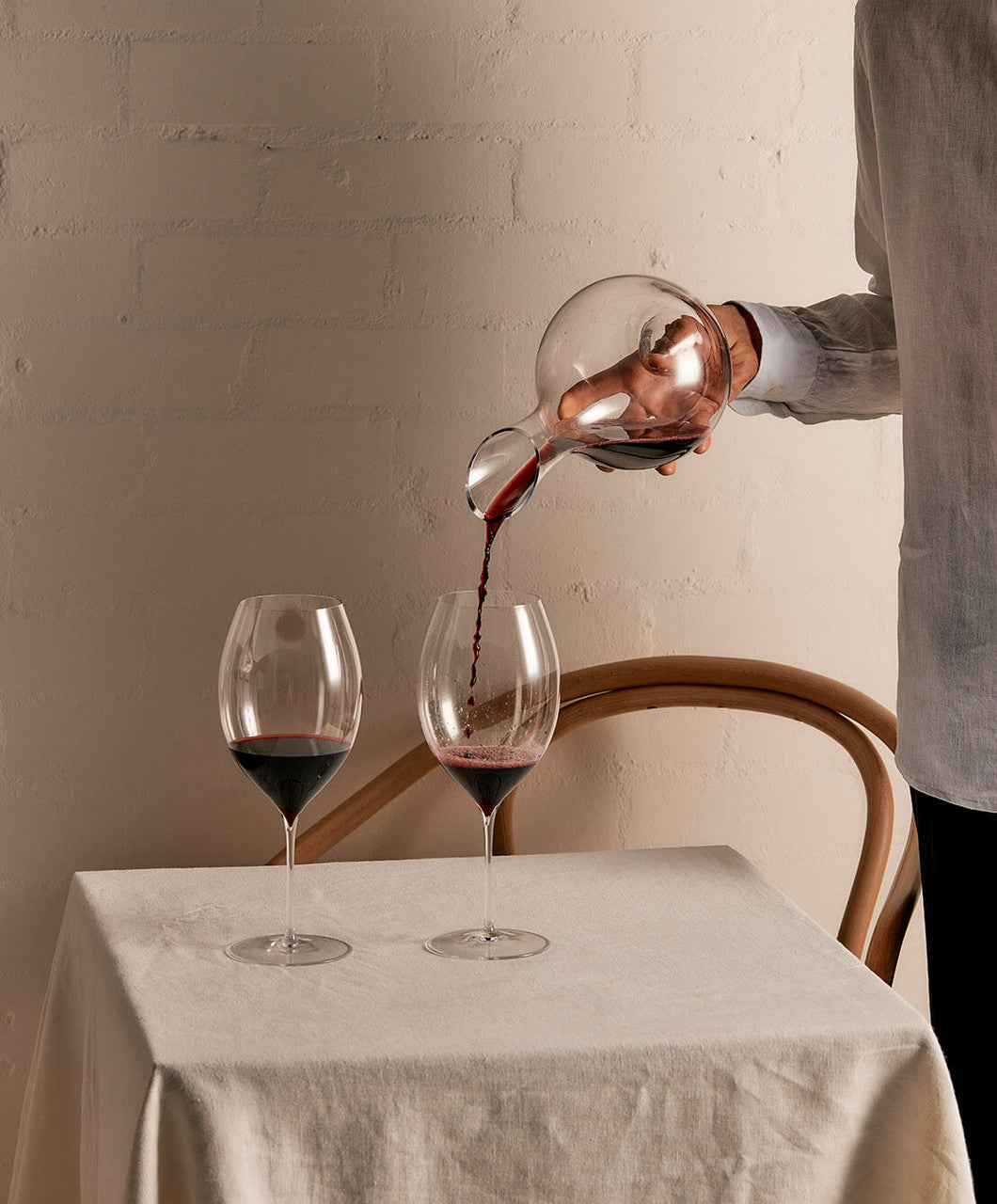 Plumm Handmade Vintage RED A - Set Of 2